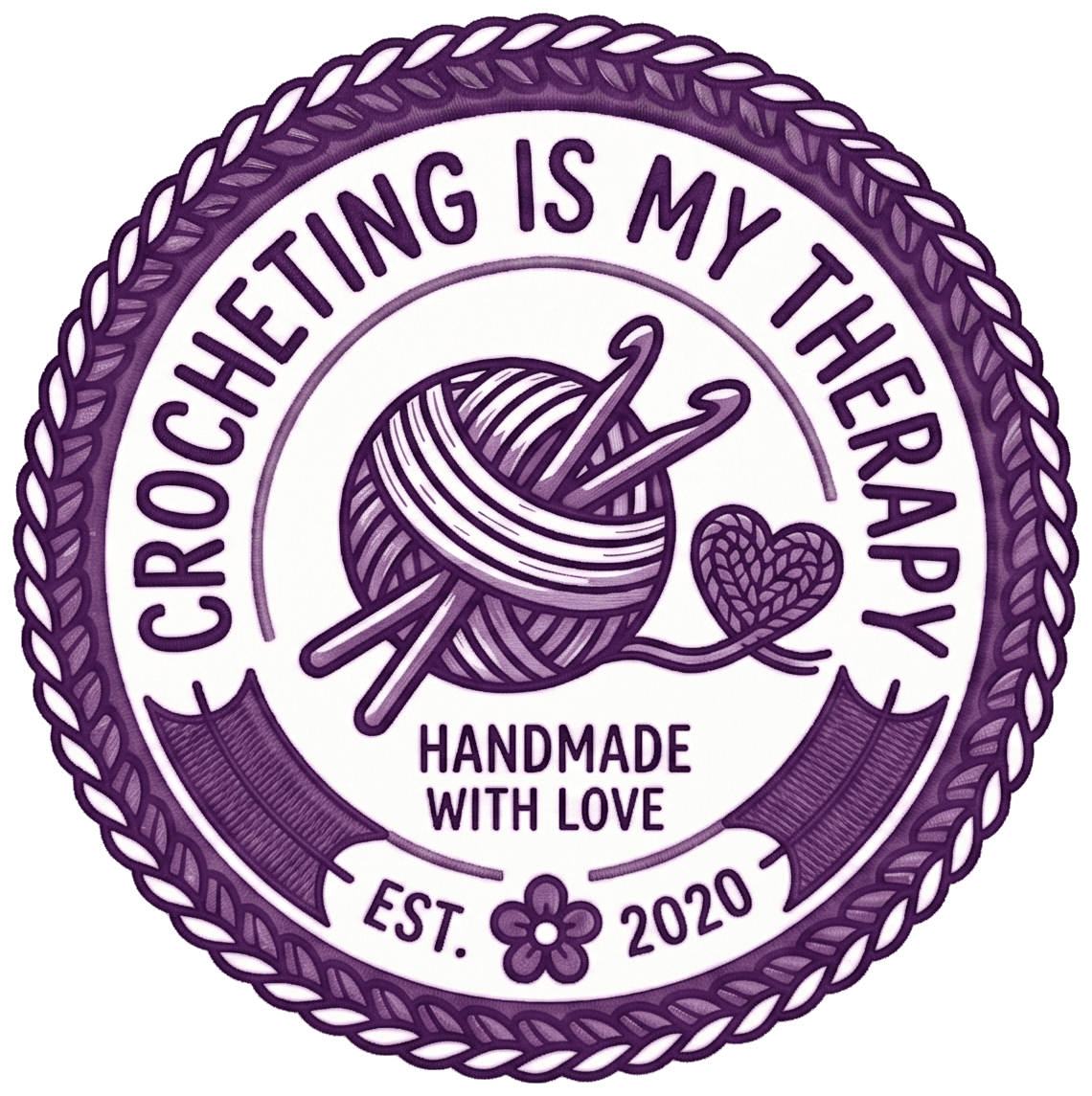 Crocheting Is My Therapy — Handmade with Love
